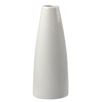 Churchil White Profile Bud Vase 5"