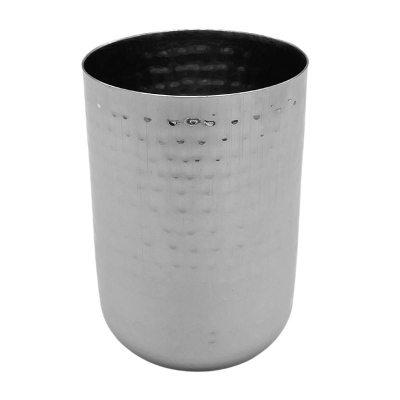 Stainless Steel Hammered Straight Tumbler