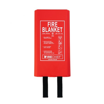Firechief Fire Blanket Hard Case 1.8m x 1.8m