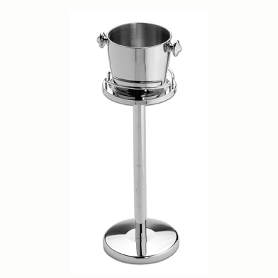 Round Champagne Bucket with Stand
