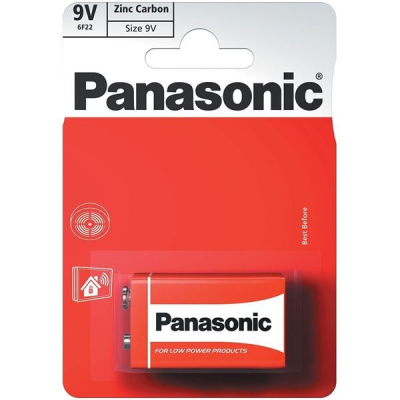 Panasonic Zinc Batteries 9V