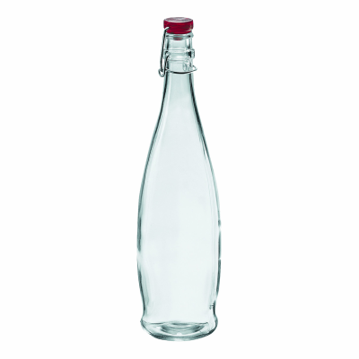 Borgonovo Indro Bottle Red Lid 1 Litre