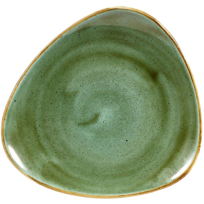 Churchill Stonecast Samphire Green Lotus Plate 7" (Pack 12)