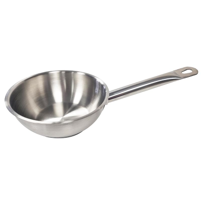 Professional Stainless Steel Sauteuse Pan 16cm, 1 Litre
