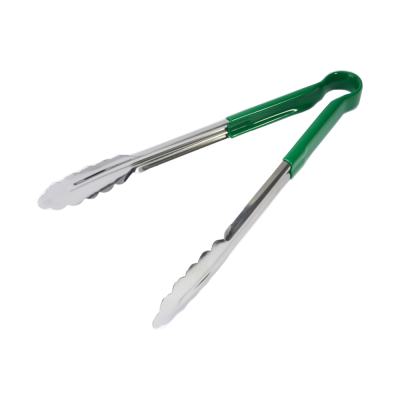 Colour Coded Steel Utility Tong Green 12"