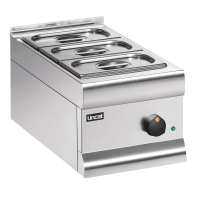Lincat BM3AW Bain Marie Wet heat with GN dishes and lids 1 kW