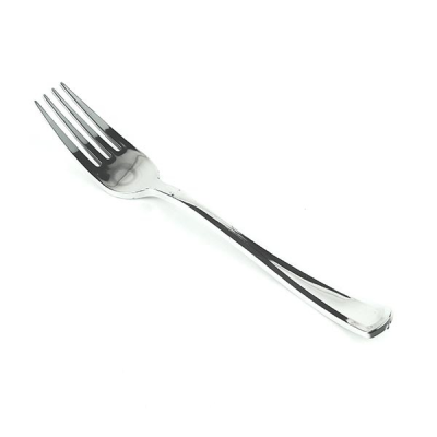 Disposable Plastic Silver Fork (Pack 24)