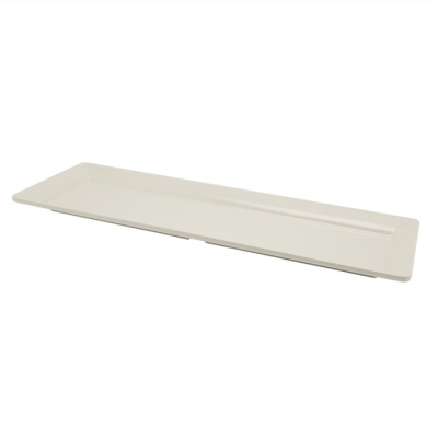 Melamine Platter White GN 2/4 Size 53 x 16cm