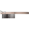 Heavy Duty Wood Handle Scraper w/Tempered Steel Bristles 13.75"