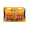 JCB Zinc Batteries AA 4+4 (Pack 8)