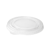 Gourmet Clear Plastic Flat Lid with Flap CL95  (Pack 100)