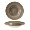 Churchil Stonecast Grey Profile Wide Rim Bowl Med 9.4"