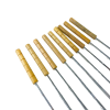 Wooden Handle Square BBQ Skewers 3mm x 40cm (Pack 10)