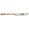 Bamboo Knife Silver Top Brass Handle