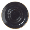 Steelite Craft Liquorice Double Well Saucer 4.6" / 11.5cm