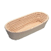 Home Made Oval Proving Basket 27 x 13 x 6cm