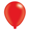 Latex Balloons Red (Pack 8)