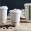 Vegware Biodegradable 79mm CPLA Hot Coffee Cup Lid fits 8oz (Pack 100) [10]