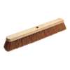 Wooden Broom Head and Handle Complete 18" Natural Coco