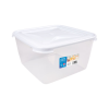 Whatmore Cuisine 15L Food Box Clear Base with Ice White Lid