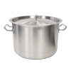 Professional Stainless Steel Casserole & Lid 30cm, 14 Litres