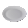 Melamine Round Plate White 18.5cm