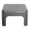 Whitefurze Step Stool 40cm Silver