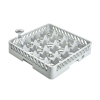 Glass Rack 16 Compartment With 1 Extender 50 x 50cm (Fits 108 x 121mm Glass)