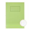 Silvine A4 Exercise Book Lined 80 pages Green (Pack 10)