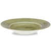 Churchill Stonecast Patina Burnished Green Profile Wide Rim Bowl Large 11" (Pack 12)