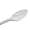 White Heavy Duty Plastic Reusable Spoons (Pack 100)