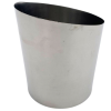 Angled Serving Cone Stainless Steel 11.6 x 9.5cm