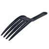Black Heavy Duty Plastic Reusable Forks (Pack 100)