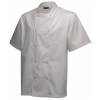 Chef's Jacket Short Sleeve White XS
