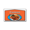 Canteen with Image Pictorial Sign