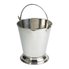 Stainless Steel 12" Bucket No 4 with Base