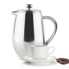 Grunwerg Café Olé Bellied 18/10 Stainless Steel Double Wall Cafetiere 3 Cup