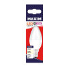 Maxim LED Candle Bulb Small Edison Screw Cool White 6w (Pack 10)