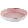 Churchill Stonecast Petal Pink Organic Walled Bowl 9.25" (Pack 6)