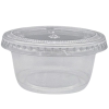 Plastic Portion Pot and Lid 2oz (Pack 100)