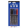 Just Stationery 5 Rapid Dry Permanent Markers (Pack 5)