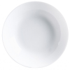 Luminarc Diwali White Rimless Soup Plate 20cm