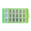 Plastic 18 mould Ice Cube Tray with removable moulds