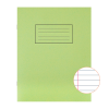 Silvine Exercise Book Lined 80 Pages 229x178mm Green EX102 (Pack 10)