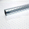 Cellophane Plastic Film Roll Baby Blue Dots 800mm x 100meter