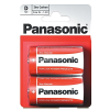 Panasonic Zinc Batteries Size D (Pack 2)