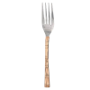 Bamboo Fork Silver Top Brass Handle