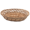 Natural Open Weave Willow Basket Oval 32x26cm