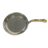Hammered Copper Fry Pan with Brass Handle 6" / 15cm