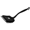 Black Grill Brush with Large Square Wire Head